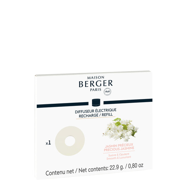 Maison Berger Nachfüllung Keramik 10cm weiß - Nomad Diffuser - Precious Jasmine