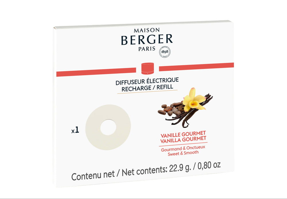 Maison Berger Nachfüllung Keramik Weiß 86 mm - Nomad Duft - Vanille Gourmet