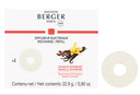 Maison Berger Nachfüllung Keramik Weiß 86 mm - Nomad Duft - Vanille Gourmet