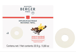 Maison Berger Nachfüllung Keramik Weiß 86 mm - Nomad Duft - Vanille Gourmet