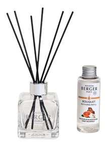 Maison Berger Duftstäbchen Glas 100 ml - Raumduft - Cube Sweet Grapefruit