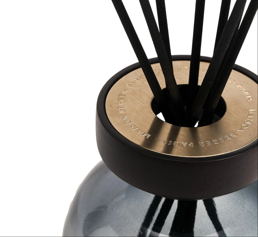 Maison Berger Duftstäbchen Glas 180 ml - Raumduft Nachfüllung - Wood Cozy Musk