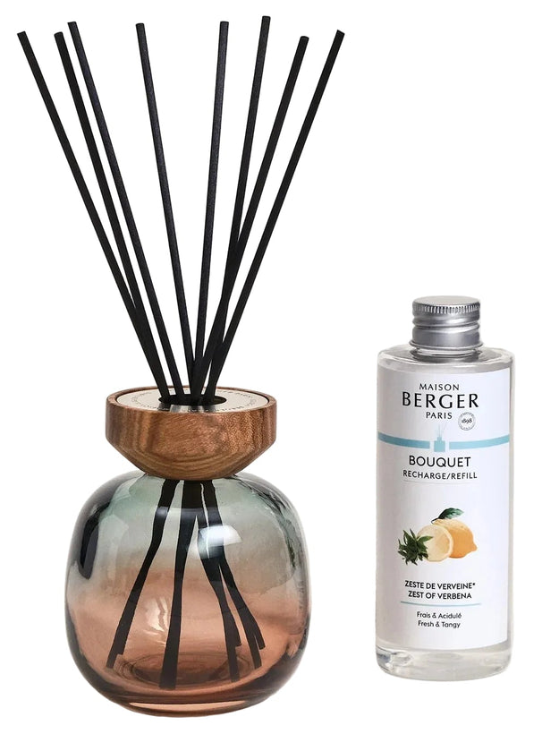 Maison Berger Duftstäbchen Glas 180 ml - Raumduft Nachfüllung - Wood