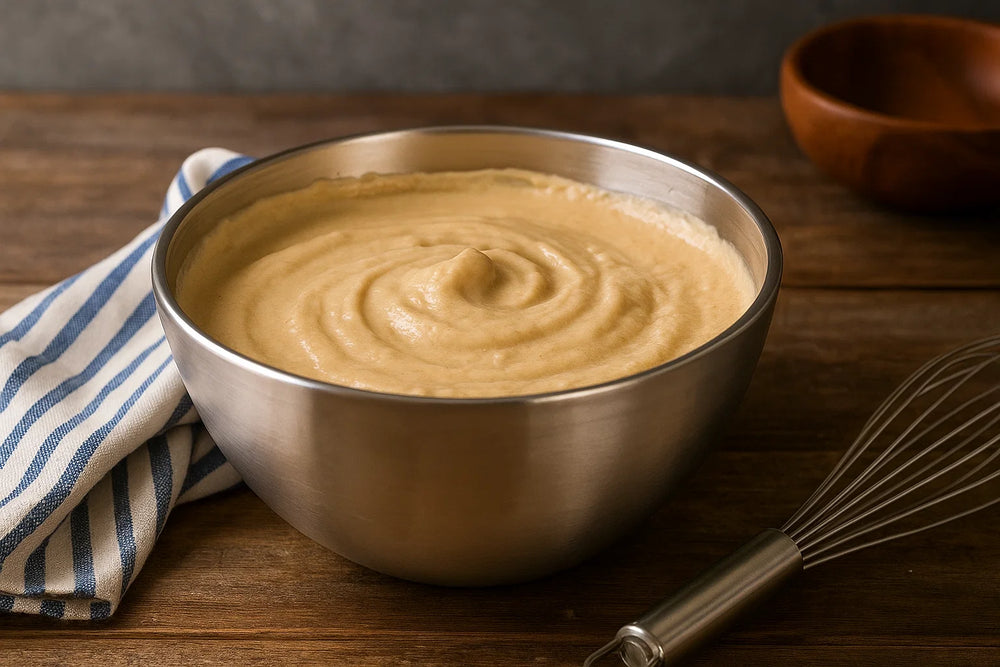 Cookinglife Rührschüssel / Rührschüssel – Edelstahl – 3-teilig