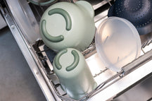 Mepal Rührschüsselset Chef It Nordic Sage 2-teilig - Rührschüssel mit Deckel 3 Liter + Spatel