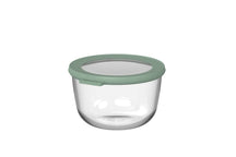 Mepal Glas Frischhaltedose Cirqula Nordic Sage Rund - 1 Liter