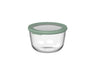 Mepal Glas Frischhaltedose Cirqula Nordic Sage Rund - 1 Liter