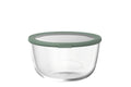 Mepal Glas Frischhaltedose Cirqula Nordic Sage Rund - 3 Liter