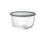 Mepal Glas Frischhaltedose Cirqula Nordic Sage Rund - 3 Liter