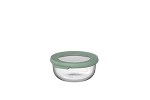 Mepal Glas Frischhaltedose Cirqula Nordic Sage Rund - 350 ml