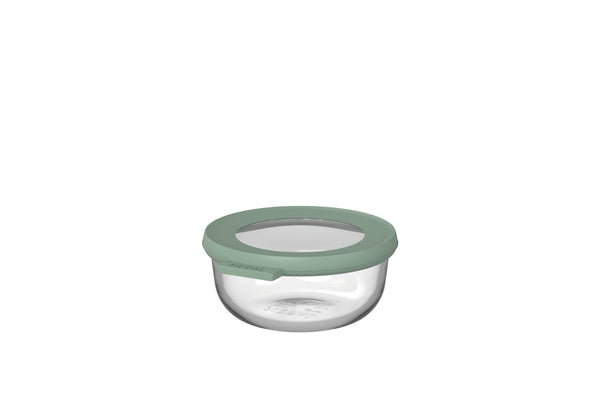 Mepal Glas Frischhaltedose Cirqula Nordic Sage Rund - 350 ml