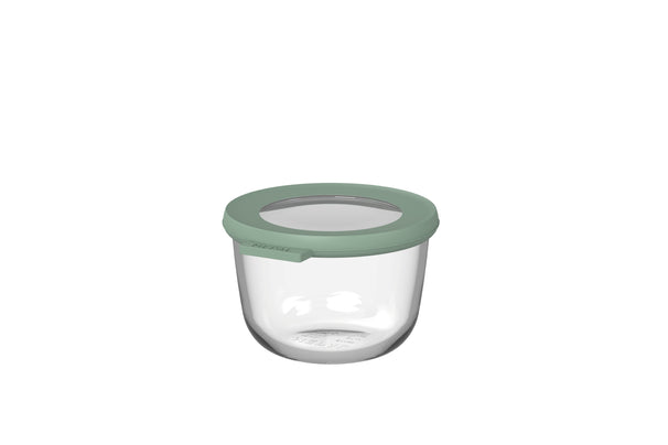 Mepal Glas Frischhaltedose Cirqula Nordic Sage Rund - 500 ml