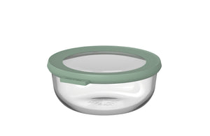 Mepal Glas Frischhaltedose Cirqula Nordic Sage Rund - 750 ml