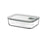 Mepal Auflaufform / Lasagneform mit Deckel EasyClip Nordic Sage - Glas - 1,5 Liter