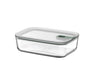 Mepal Auflaufform / Lasagneform mit Deckel EasyClip Nordic Sage - Glas - 1,5 Liter