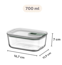 Mepal Glas Frischhaltedose EasyClip Nordic Sage - 700 ml