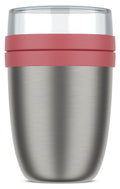 Mepal Thermos Joghurtbecher / Lunchpot Ellipse Vivid Mauve - 500 ml + 200 ml