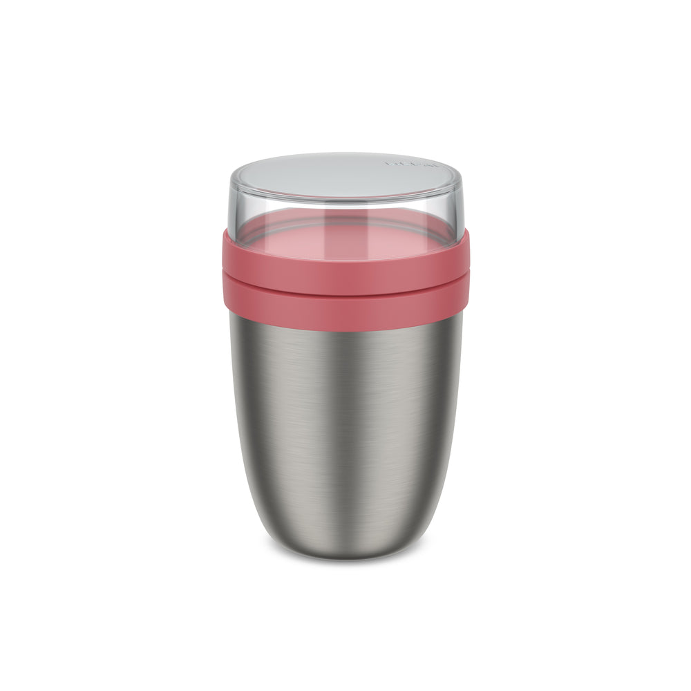 Mepal Thermos Joghurtbecher / Lunchpot Ellipse Vivid Mauve - 500 ml + 200 ml