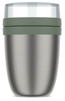 Mepal Thermos Joghurtbecher / Lunchpot Ellipse Nordic Sage - 500 ml + 200 ml