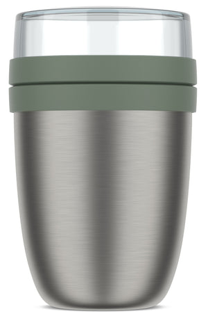 Mepal Thermos Joghurtbecher / Lunchpot Ellipse Nordic Sage - 500 ml + 200 ml