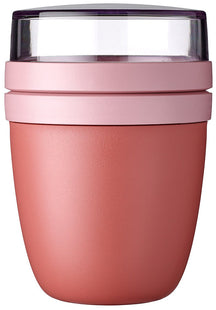 Mepal Joghurtbecher / Lunchpot Ellipse Vivid Mauve - 500 ml + 200 ml