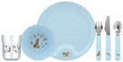 Mepal Kindergeschirrset Mio Forest Friends 6-teilig - Besteck, Teller, Schüssel und Glas