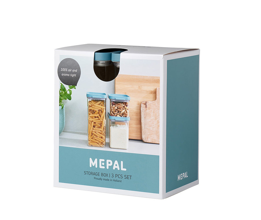 Mepal Vorratsbehälter Set Omnia Nordic Sage 3-teilig