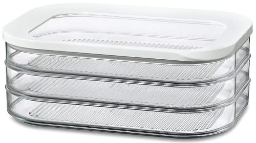 Mepal Aufschnittdose Modula Weiß 3-stöckig