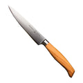 Messermeister Fileermes Flexibel Oliva Luxe 16 cm met olijfhouten heft, vrijstaand op witte achtergrond