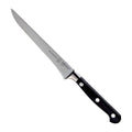 Messermeister Uitbeenmes Flexibel Meridian Elite 15 cm met zwart heft, vrijstaand op witte achtergrond