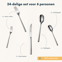 Sola Besteckset Montreux 24-teilig