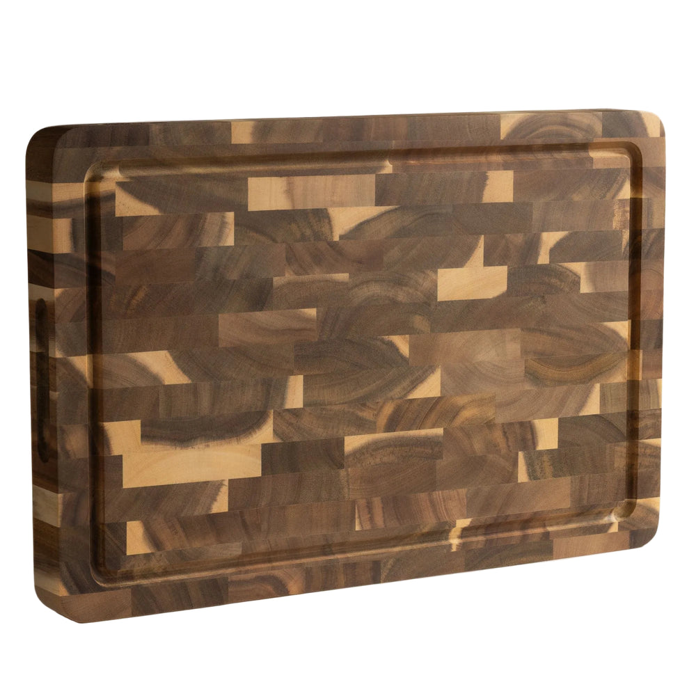 Namture Schneidebrett Akazie Classic - 45 x 30 cm - Holz Schneide- und Vorbereitungsbrett