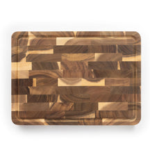 Namture Schneidebrett Akazie L - 33 x 24 cm - Holz Schneide- und Vorbereitungsbrett