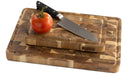 Namture Schneidebrettset Akazie Endgrain 2-teilig - M & XL - Holz Schneide- und Vorbereitungsbretter