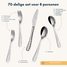 Sola Besteckset Lima 70-teilig