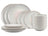 Cookinglife Geschirrset Nola Beige reactive glaze 18-teilig / 6 Personen - 6 Speiseteller, 6 Frühstücksteller und 6 Schalen