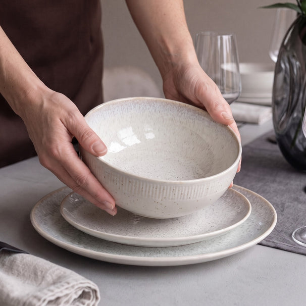Cookinglife Suppenschalen / Schalen Nola Beige ø 17 cm - 6 Stück