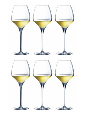 Chef & Sommelier Weiße Weingläser Open Up 400 ml - 6 Stücke