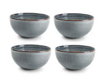 ONA Suppenschalen / Schalen Duna Blue ø 14 cm - 4 Stück