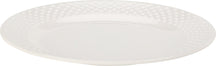 Cookinglife Frühstücksteller / Dessertteller – CampVibe – Outdoor – Kunststoff – Unzerbrechlich – Weiß, Ø 21 cm – 4er-Set