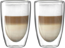 Leonardo Doppelwandige Latte Macchiato Gläser Duo 400 ml - 2 Stück