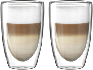 Leonardo Doppelwandige Latte Macchiato Gläser Duo 400 ml - 2 Stück