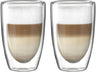 Leonardo Doppelwandige Latte Macchiato Gläser Duo 400 ml - 2 Stück