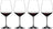 Riedel Rote Weingläser Extreme - Cabernet - 4 Stücke
