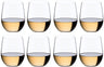 Riedel Weiße Weingläser O Wine - Viognier / Chardonnay - 8 Stücke