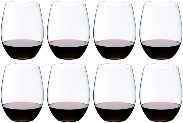 Riedel Rote Weingläser O Wine - Cabernet / Merlot - 8 Stücke