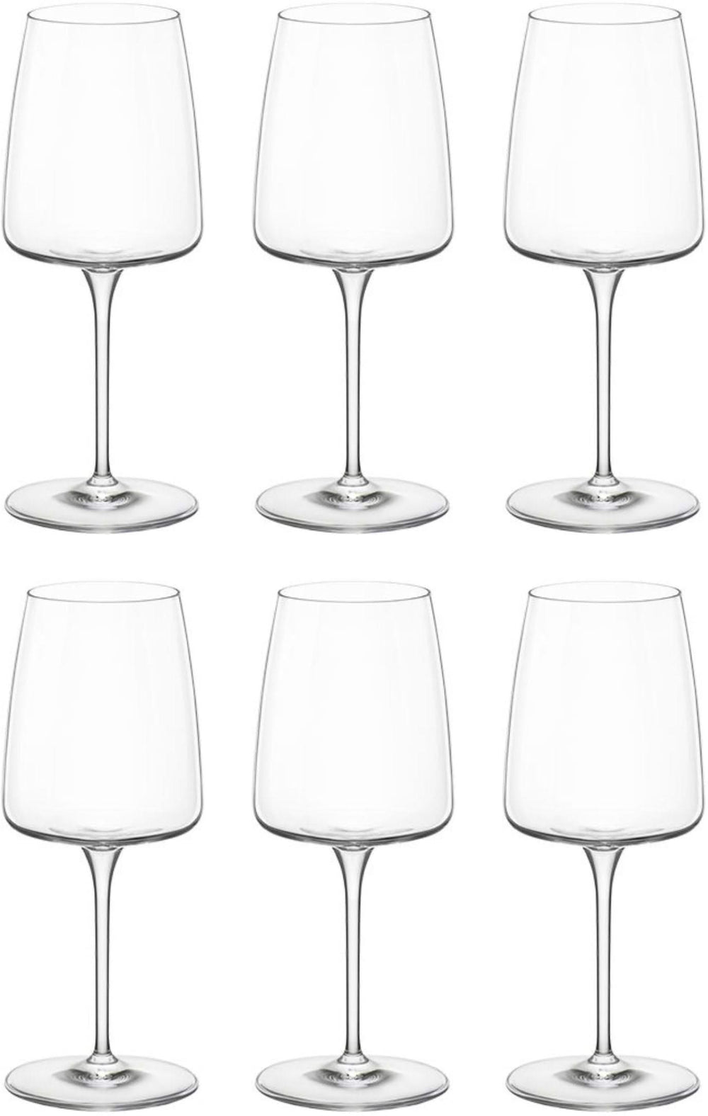 Bormioli Rocco Weiße Weingläser Nexo 380 ml - 6 Stücke