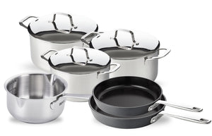 Beka Topfset Maestro 6-teilig - ohne / keramische Antihaftbeschichtung - geeignet für alle Wärmequellen (Kochpannen, Stielkasserolle & Bratpfannen)