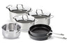 Beka Topfset Maestro 6-teilig - ohne / keramische Antihaftbeschichtung - geeignet für alle Wärmequellen (Kochpannen, Stielkasserolle & Bratpfannen)