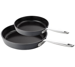 Beka Bratpfannenset Maestro Alu 2-teilig Ø 24 und 28 cm – geeignet für alle Wärmequellen – ohne Antihaftbeschichtung